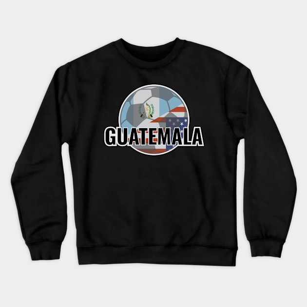 Soccer Guatemala Versus USA Crewneck Sweatshirt by c1337s